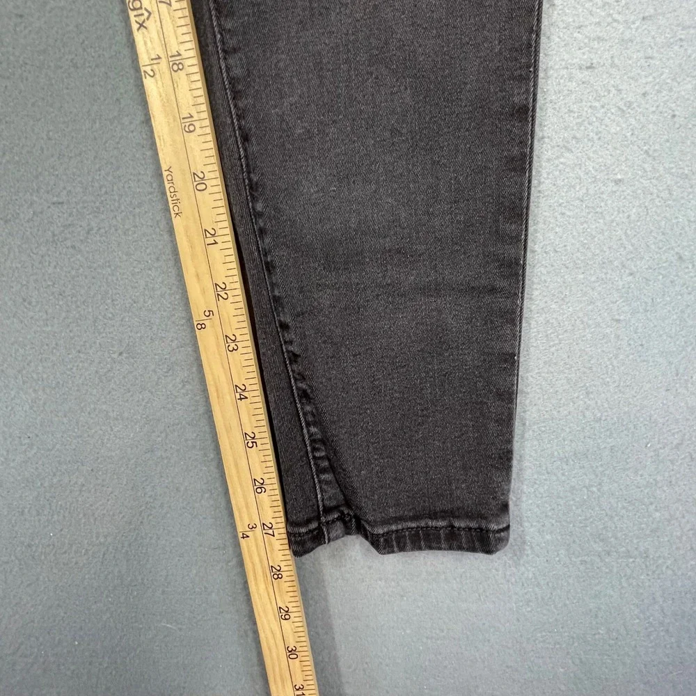 Joe's Jeans Black Faded High Rise Skinny Ankle Jeans Women Size 31